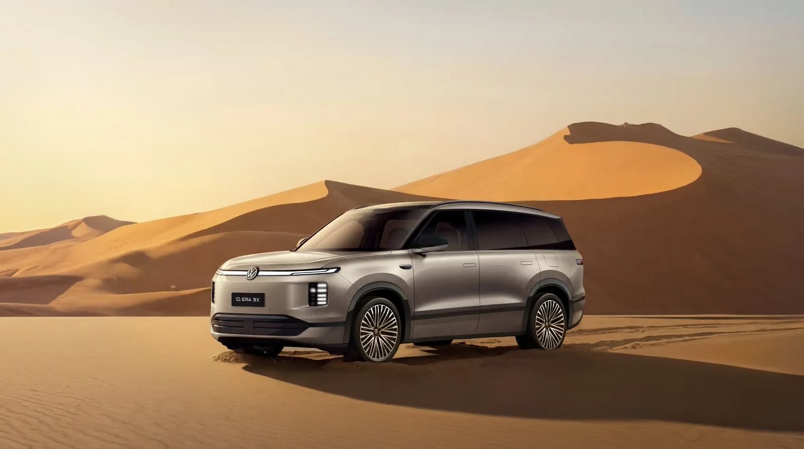 Volkswagen ID. Era 9X — Золото пустыни