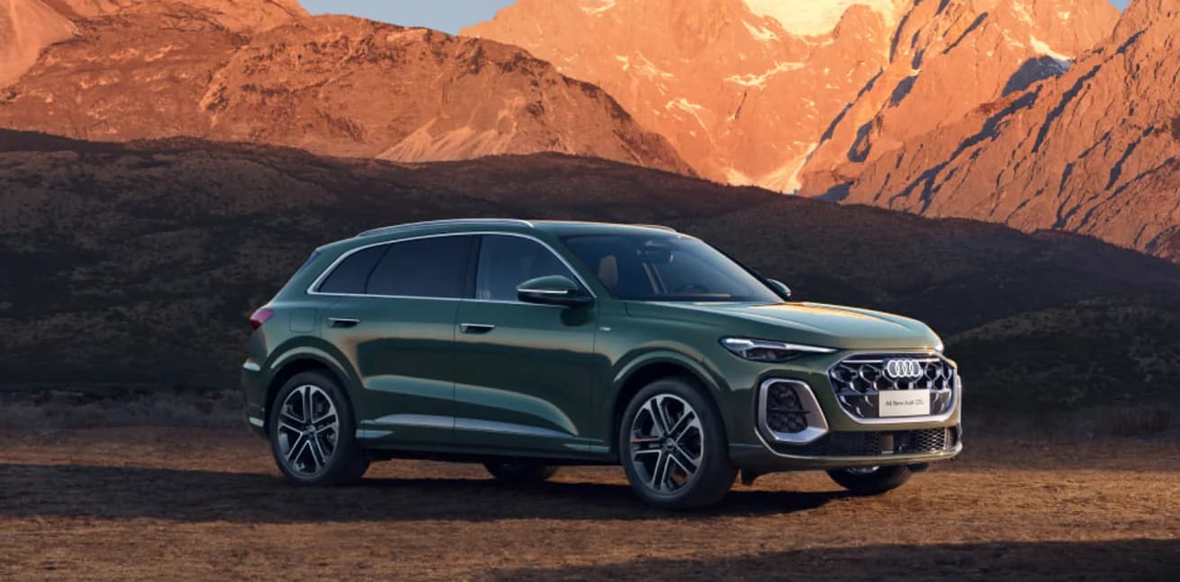 Audi Q5L, Зелёный