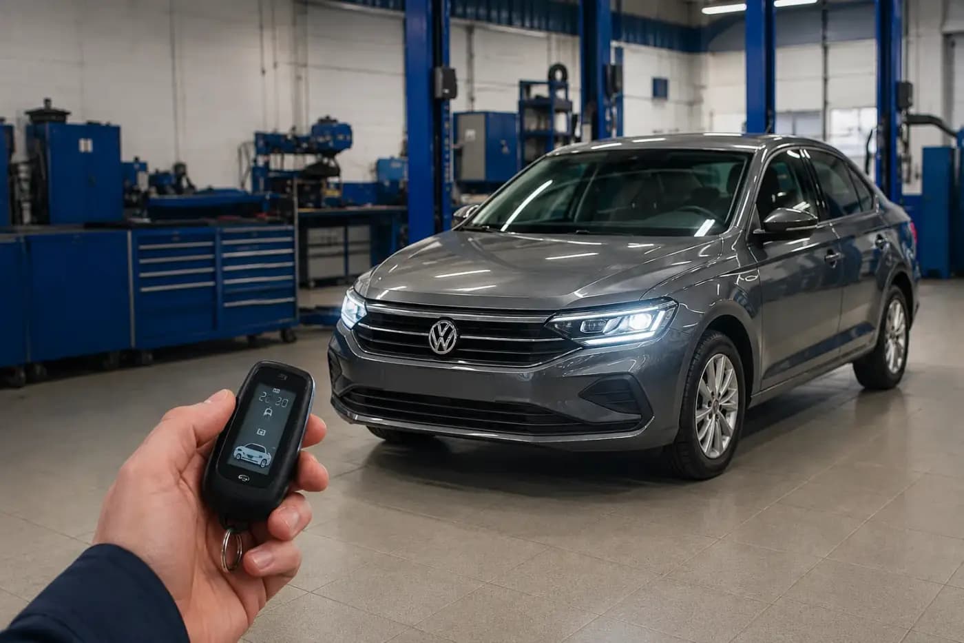 Автозапуск на Volkswagen: как работает, что учесть до холодов и на что смотреть при установке
