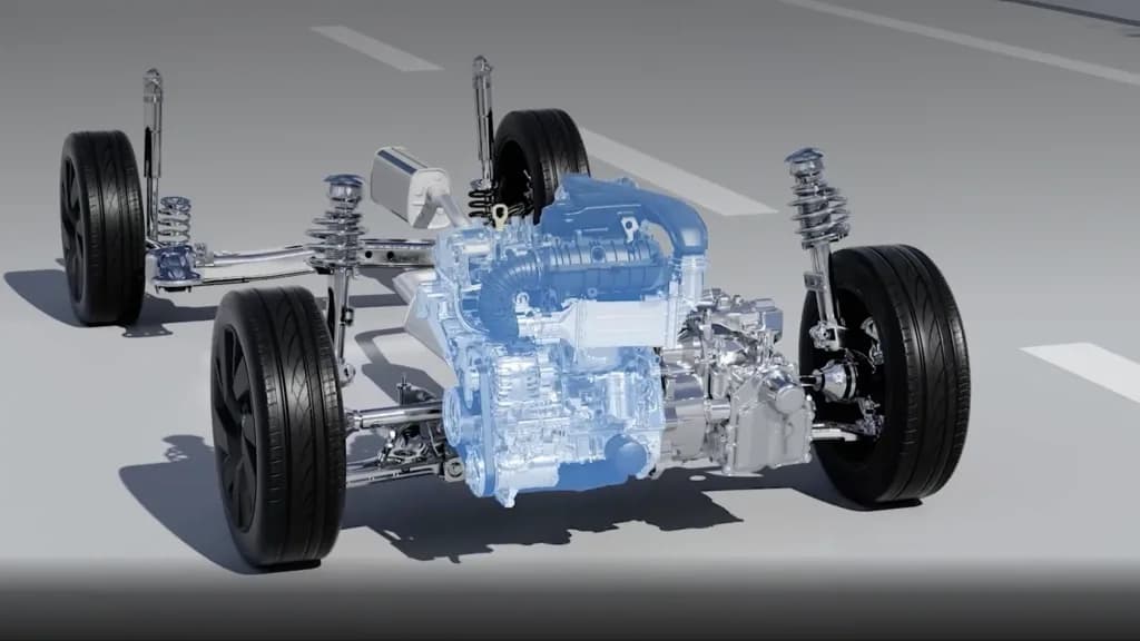 Шасси и подвеска Volkswagen Tharu XR